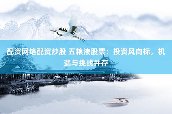 配资网络配资炒股 五粮液股票：投资风向标，机遇与挑战并存