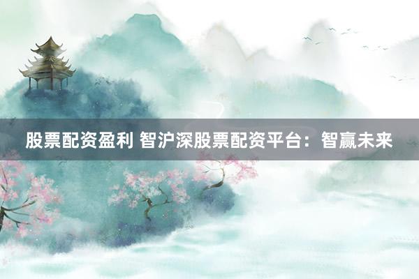 股票配资盈利 智沪深股票配资平台：智赢未来